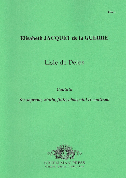 de la Guerre: Lisle de Délos - Cantata for Soprano, Obbligati and Continuo