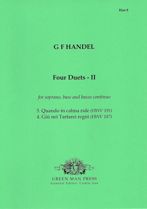 Handel: Four Duets - Volume II