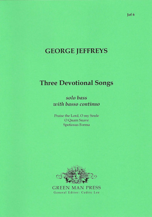 Jeffreys: Three Devotional Songs