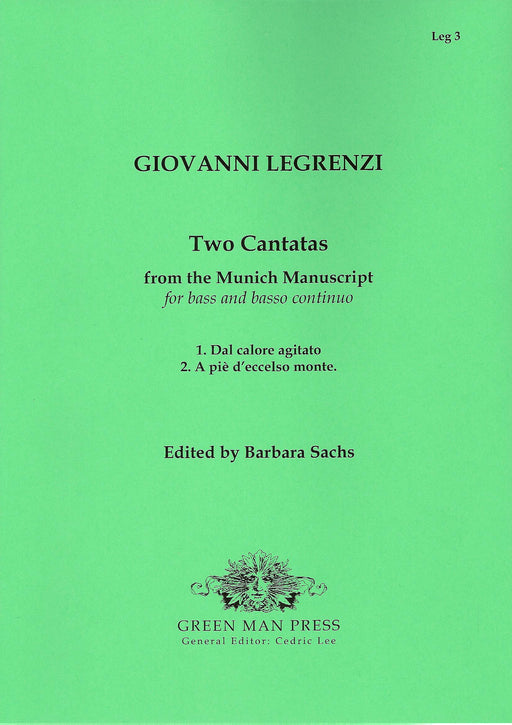 Legrenzi: Two Cantatas from the Munich MS