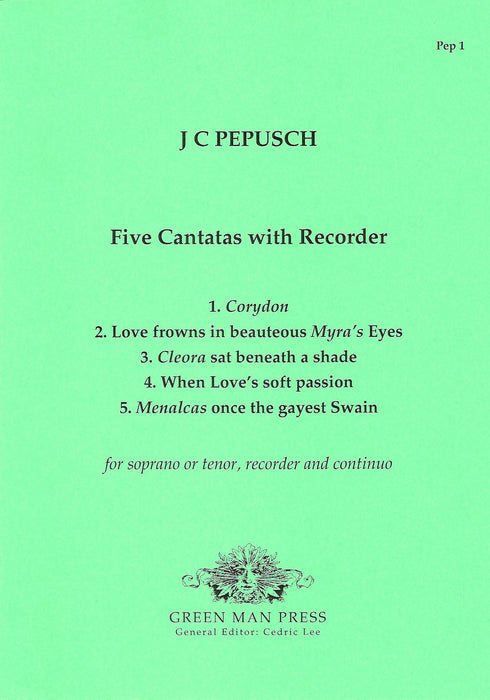 Pepusch: Five Cantatas with Recorder