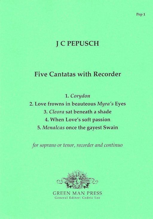 Pepusch: Five Cantatas with Recorder