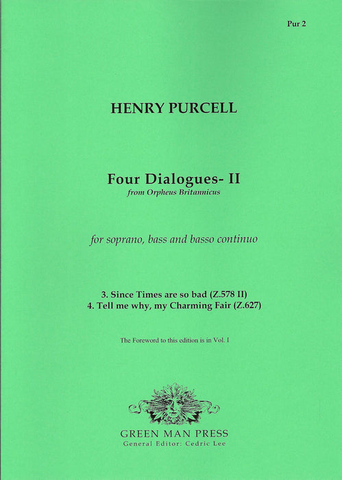 Purcell: Four Dialogues - II