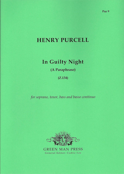 Purcell: In Guilty Night (Z.134)