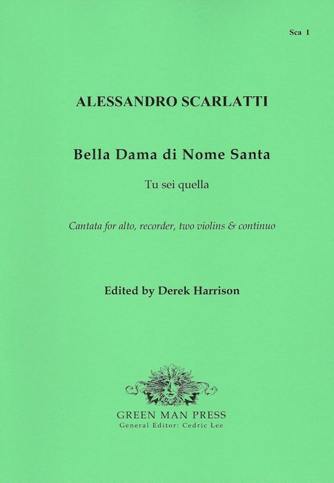 Scarlatti: Bella Dama di Nome Santa