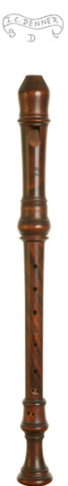 Wenner Voice Flute after Denner in Maracaibo Boxwood (a=415)