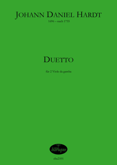 Hardt: Duetto for 2 Bass Viols