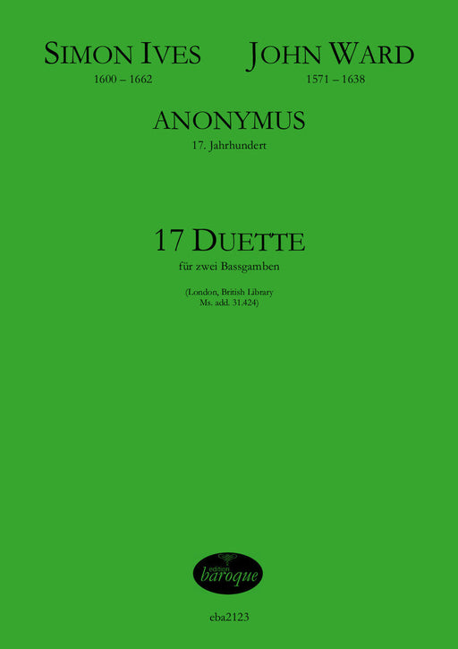 Various: 17 Duets for 2 Bass Viols