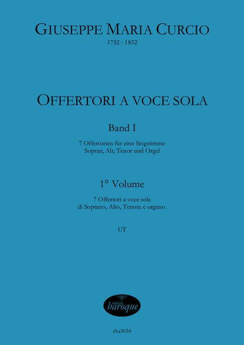 Curcio: Offertori a voce sola, Vol. 1
