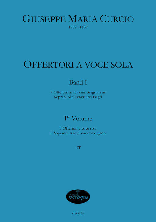 Curcio: Offertori a voce sola, Vol. 1