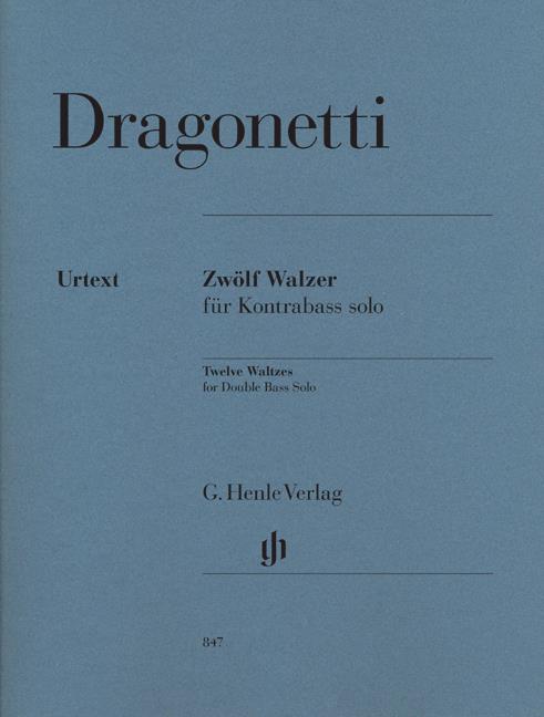 Dragonetti: 12 Waltzes for Double Bass Solo