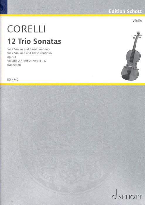12 Trio Sonatas: Corelli, Vol.2