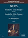 Weiss: Sonata No. 11 in A Major and Sonata No. 15 in F Minor for Baroque Lute