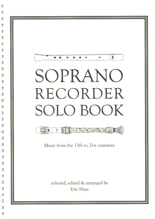 Soprano Recorder Solo Book ed Haas