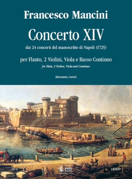 Mancini: Concerto No. 14 for Treble Recorder, Strings and Basso Continuo