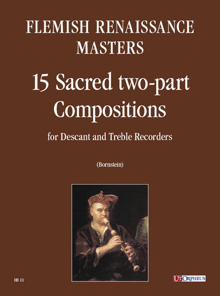Various: 15 Sacred 2-part Compositions for Descant and Treble Recorders