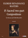 Various: 15 Sacred 2-part Compositions for Descant and Treble Recorders