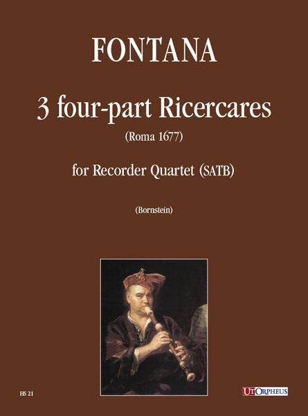 F. Fontana: 3 Ricercares Recorder Quartet