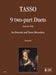 Tasso: 9 Duets for Descant and Tenor Recorders