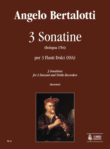 Bertalotti: 3 Sonatinas for 3 Recorders