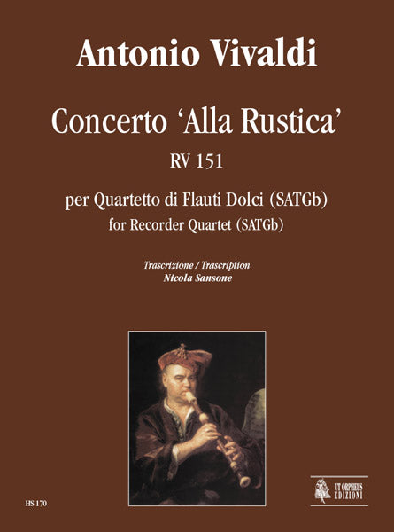 Vivaldi: Concerto ‘Alla Rustica’ for Recorder Quartet
